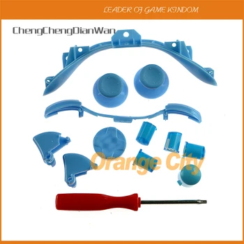 

ChengChengDianWan 10sets/lot Full set controller buttons repair parts with T8 screwdriver for xbox360 wireless controller