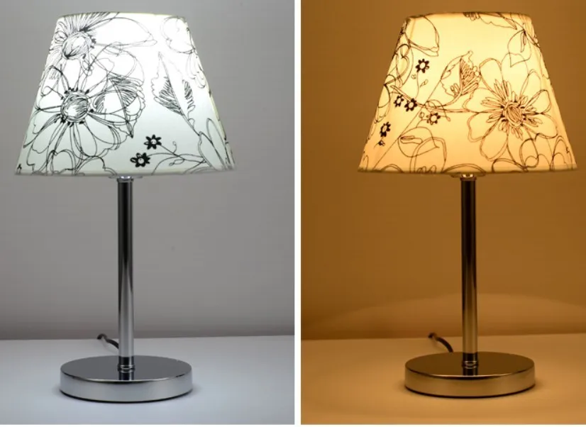 Hot Ing Modern Brief Stainless Steel Fabric Decoration Lamp Hot Ing Modern Brief Stainless Steel Fabric Decoration Lamp Bedroom Table Indoor Lighting Fixtures Free Shipping In Lamps From Lights