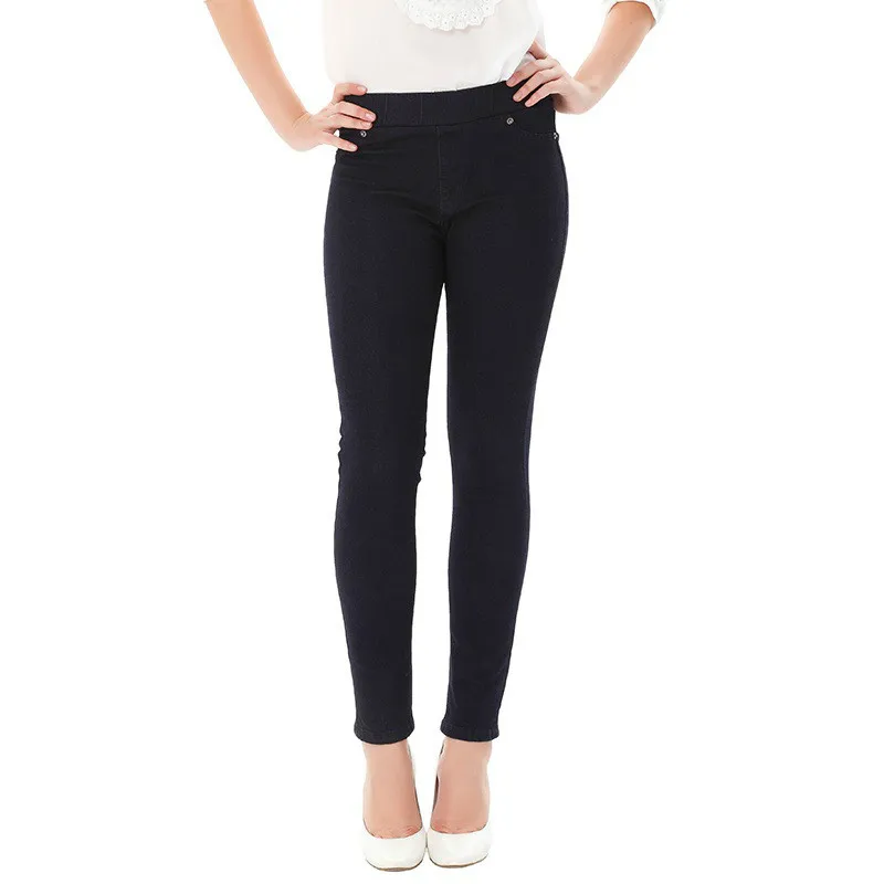 QMGOOD 2019 Весна с эластичной талией женские джинсы брюки женские брюки винтажные узкие джинсы бойфренды джинсы для женщин