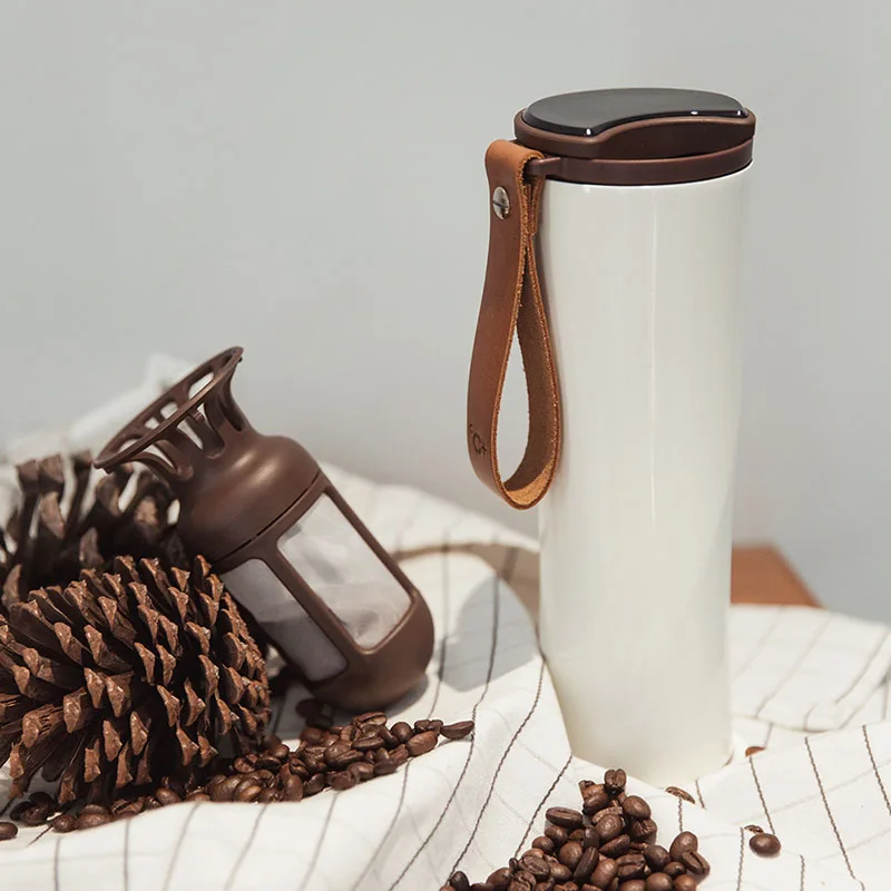 Xiaomi кружка для путешествий Moka умный кофейный стакан вакуумная изоляционная