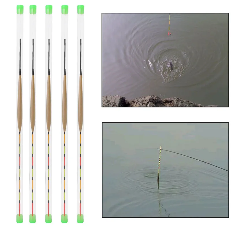 5 قطع الصيد معالجة يطفو الخشب بوبر العائمة عمودي العوامة الأسماك اكسسوارات 5 قطع الصيد معالجة يطفو الخشب بوبر العائمة عمودي العوامة الأسماك اكسسوارات