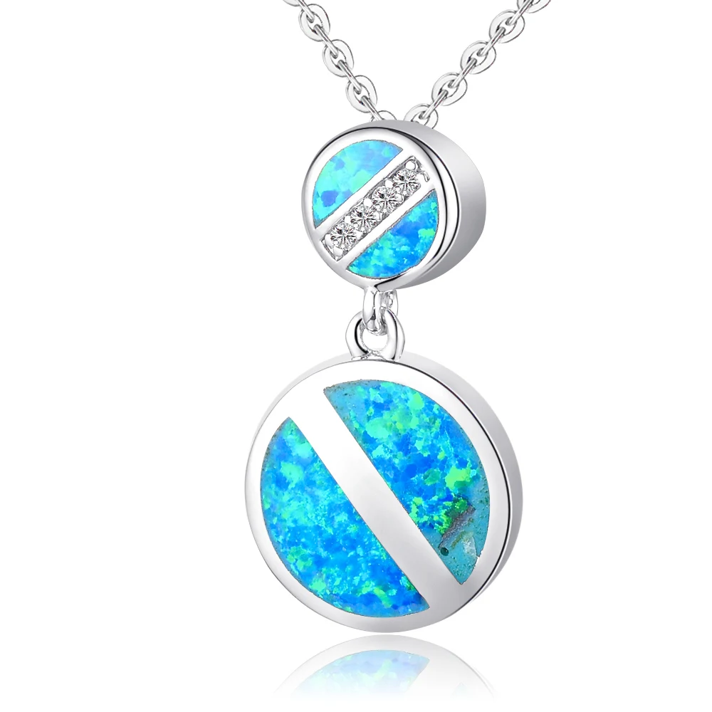 

New! Stunning Fashion Jewelry Heart Shape Blue fire Opal with Purple Quartz 925 Sterling silver Pendant for Woman Gift PP0013