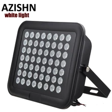 56PCS Array white LED CCTV LEDS Illuminator white Light Night Vision AC 220V IP65 metal For CCTV Surveillance Camera