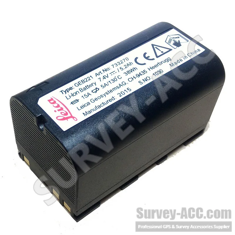 

NEW GEB221 Battery for TS02 TS06 TS09 TPS1200 total Stations & GPS