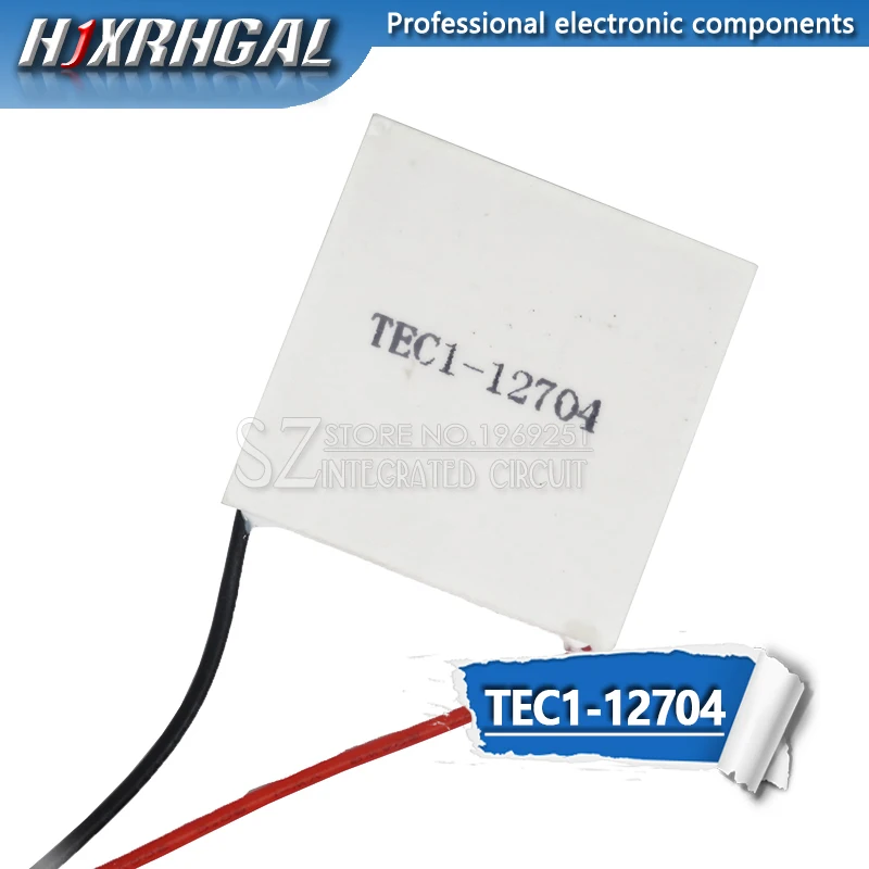 1 шт. TEC1-12705 Термоэлектрический охладитель Пельтье TEC1-12706 TEC1-12710 TEC1-12715 Пельтье Elemente модуль 40*40 мм 12709 12715 12712