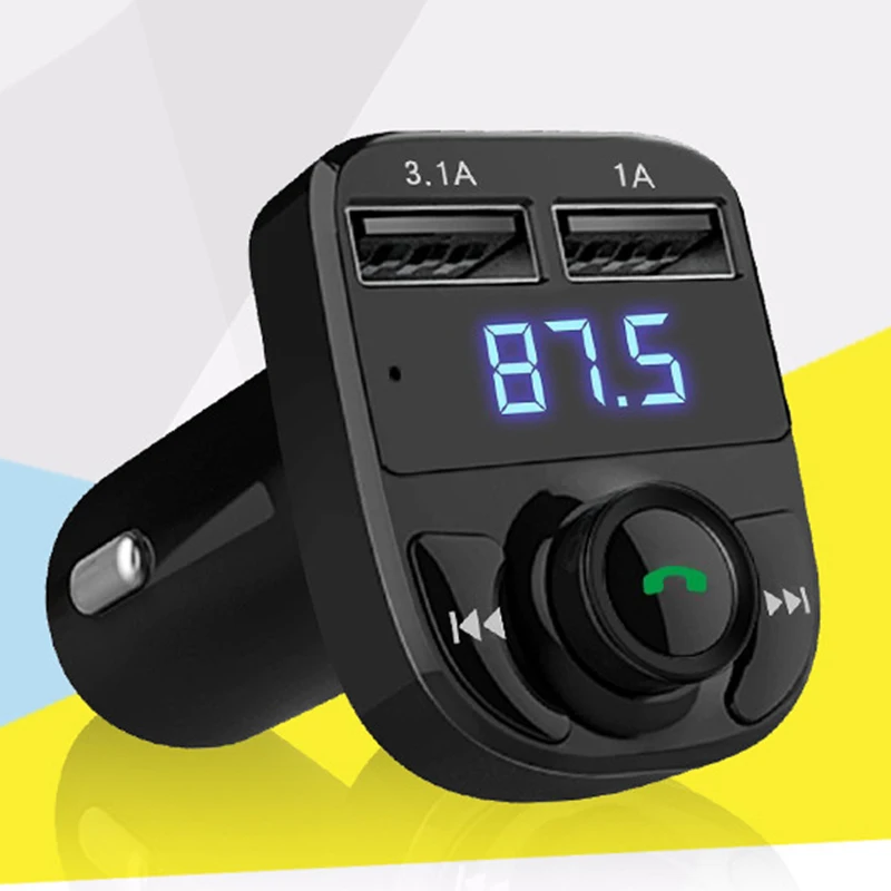 FM Transmitter Aux Modulator Bluetooth Handsfree Car Kit Car Audio MP3 Player With 3.1A Quick Charge Dual USB Car Charger FM Transmitter Aux Modulator Bluetooth Handsfree Car Kit Car Audio MP3 Player With 3.1A Quick Charge Dual USB Car Charger