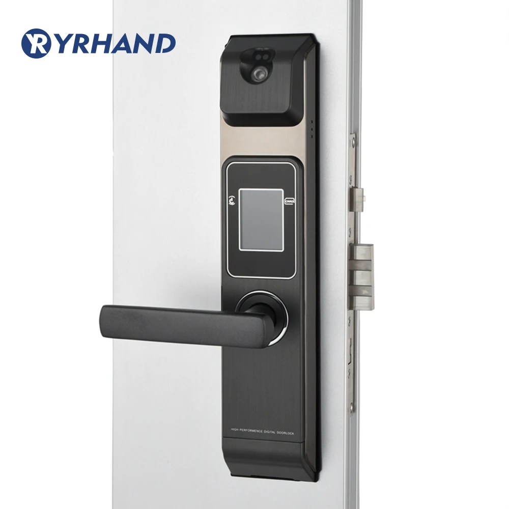 US $258.50 Smart Facial Recognition Door Lock Digital Touch Screen Keyless Face Smart Door Lock