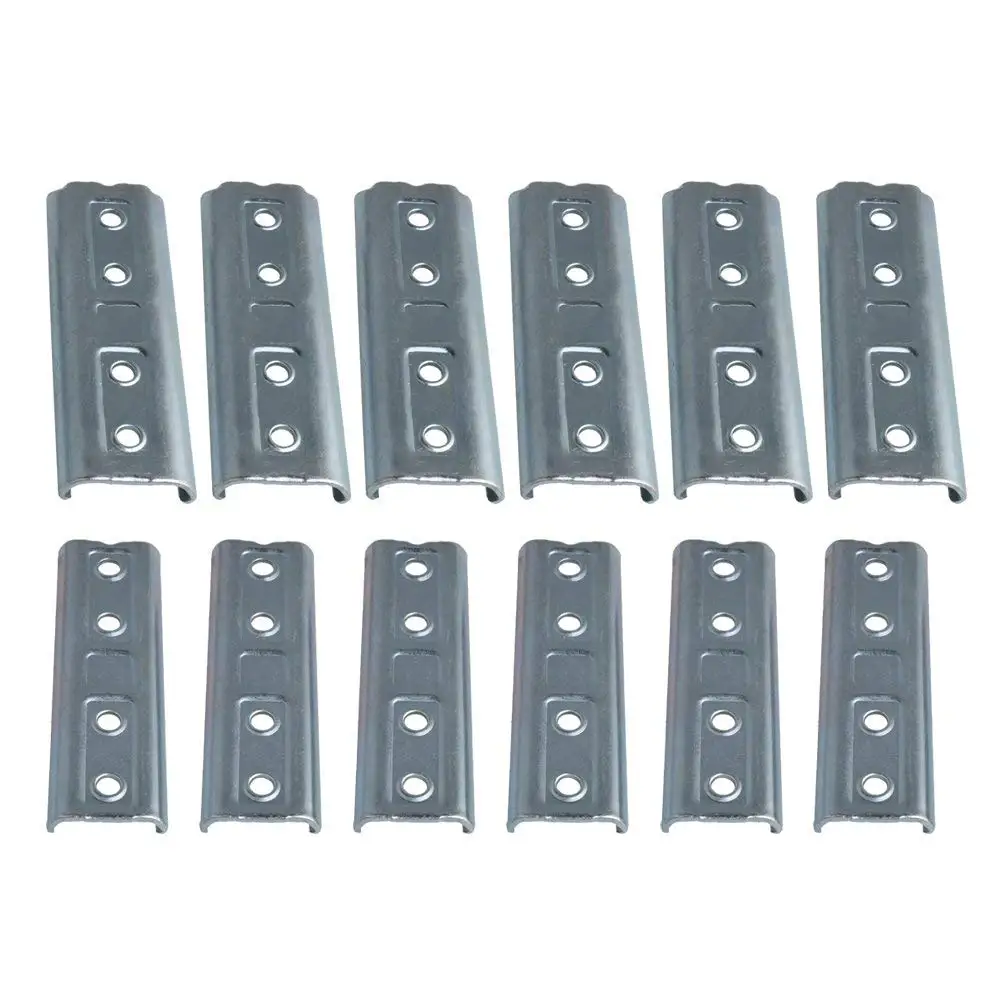 12x4.1cm Metal Adjustable Two in One Sofa Table Hinge Mechanism Connectors Furniture Assembly Hardware Set of 6