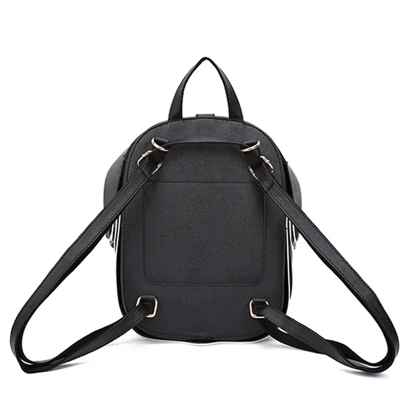 2017 Nuevo las mujeres de dibujos animados de mochilas para escarabajos estilo bolsas de la escuela mochilas para chicas adolescentes de señora de la moda Patchwork bolsa Mochila ST350Z 2017 Nuevo las mujeres de dibujos animados de mochilas para escarabajos estilo bolsas de la escuela mochilas para chicas adolescentes de señora de la moda Patchwork bolsa Mochila ST350Z