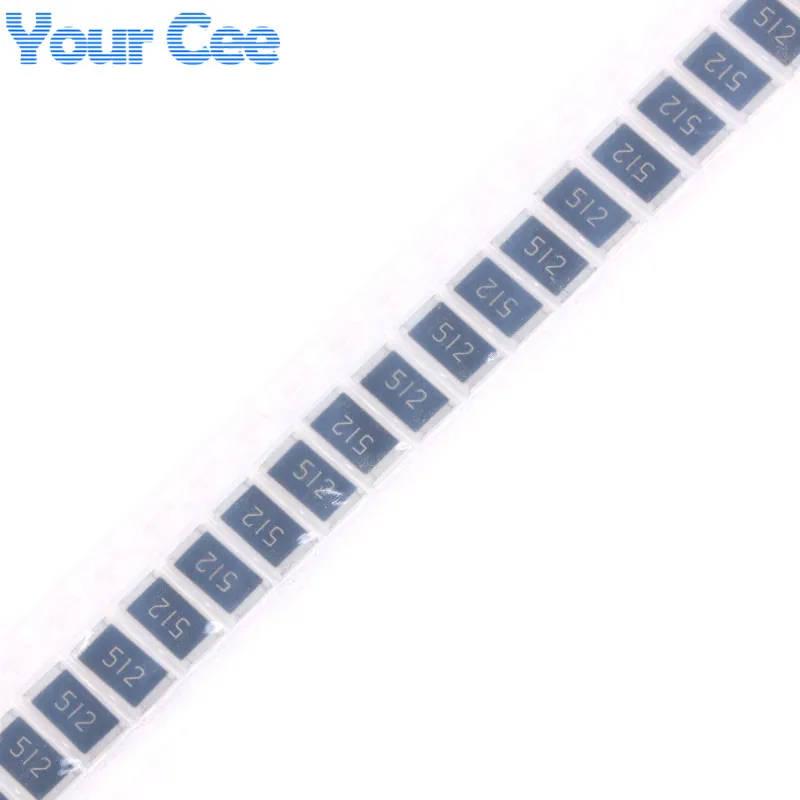 

50 pcs SMD Chip Resistor 2512 1W 5.1K ohm 5.1KR 512 5% Resistor Passive Component