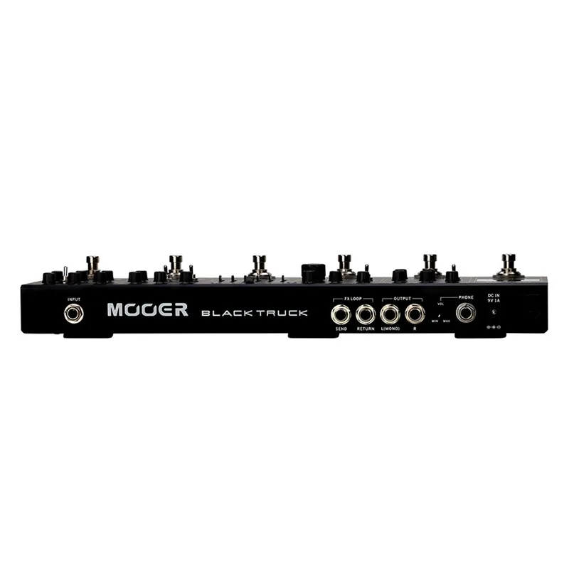 Педаль для гитары MOOER BLACK TRUCK педаль с 6 эффектами встроенный в 1 простой блок