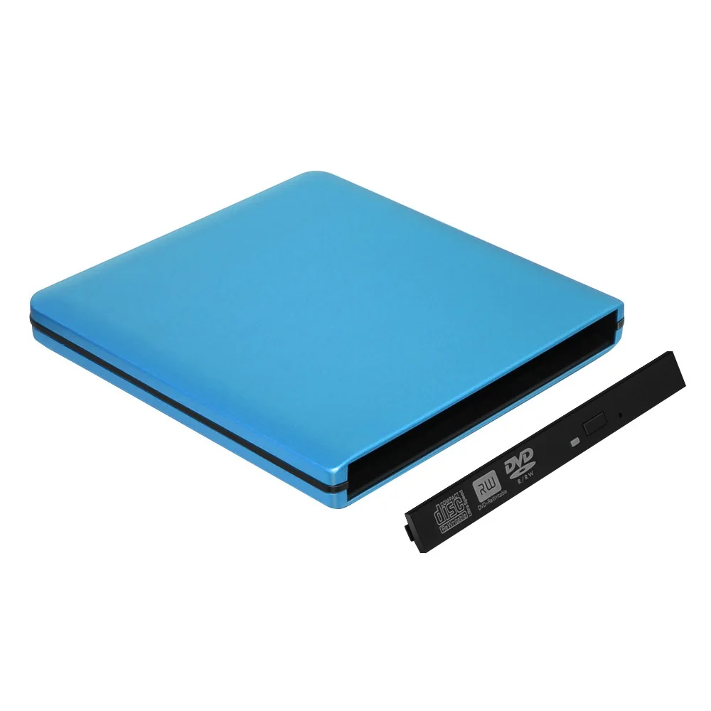 Deepfox alumínio 12.7mm usb 3.0 externo dvd