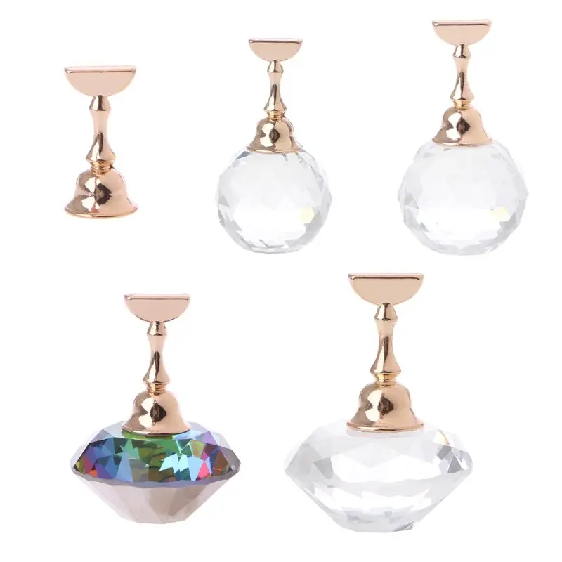 

Nail Art False Naildisplay Stand Practice Display Tip Holder Magnetic ManicurePL