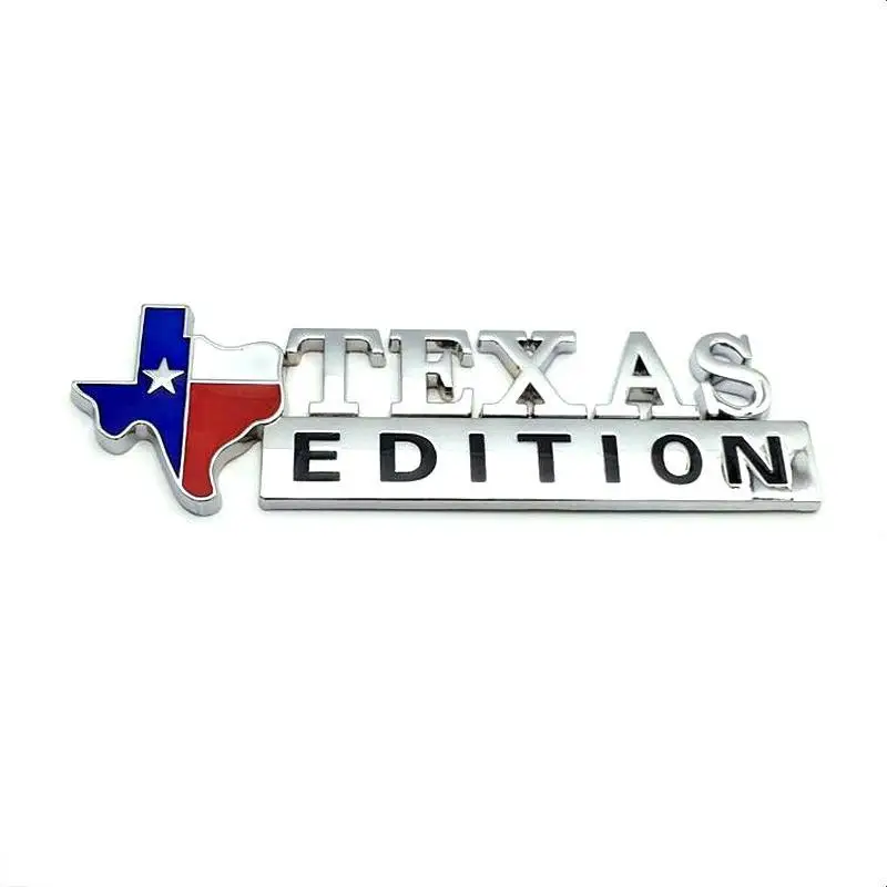 ABS пластик хром TEXAS EDITION логотипы эмблемы значки