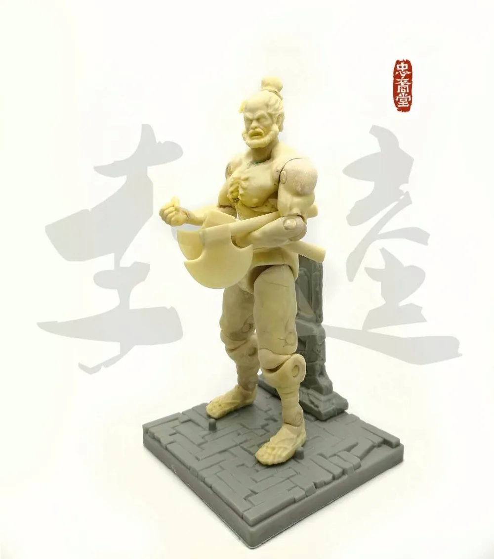 

3.75'' action figure Water Margin 3.75 -inch Li Kui a birthday present collection figma model toys