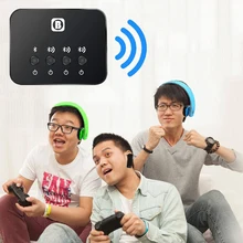 Bluetooth 4,0 aptx стерео 3,5 мм аудио сплиттер тв аудио RCA передатчик приемник беспроводной музыкальный адаптер разделяющее устройство laucher