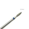 HYTOOS Cone Diamond Nail Drill Bit 3/32" Rotary Burr Manicure Cutters Pedicure Tools Electric Drill Accessories Nail Mill-H0210D 6
