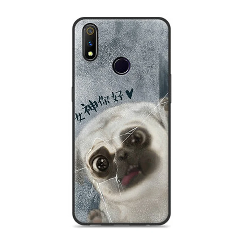 Чехол для OPPO Realme X Lite, Мягкий Силиконовый ТПУ чехол для телефона RealmeX Lite, задняя крышка RealmeX Lite, защитный чехол, fundas