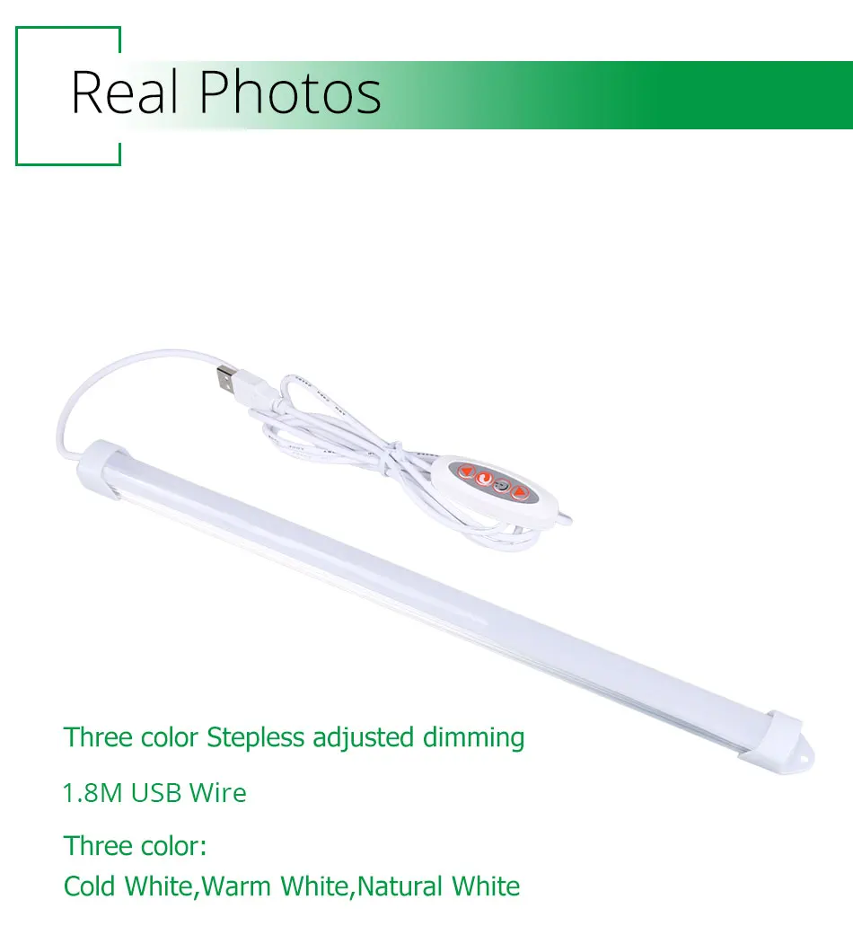 5v Silver Under Cabinet Led Light Bar Wireless Rechargeable Counter Kitchen Cupboard Hardwired Downlights Bookcase Stick Slim (10)