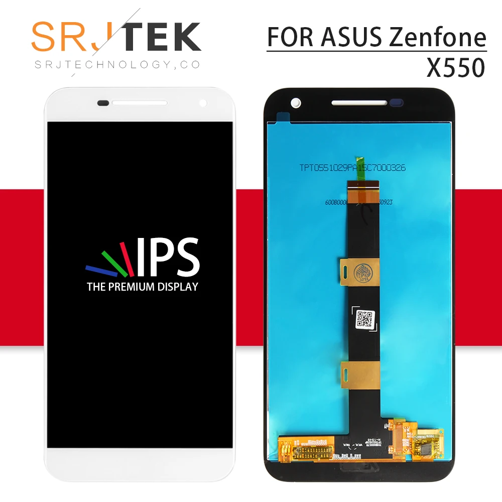 

For ASUS Pegasus 2 Plus X550 LCD Display Matrix + Touch Screen Digitizer Full Assembly 5.5'' 1920x1080 For X550 Display Black