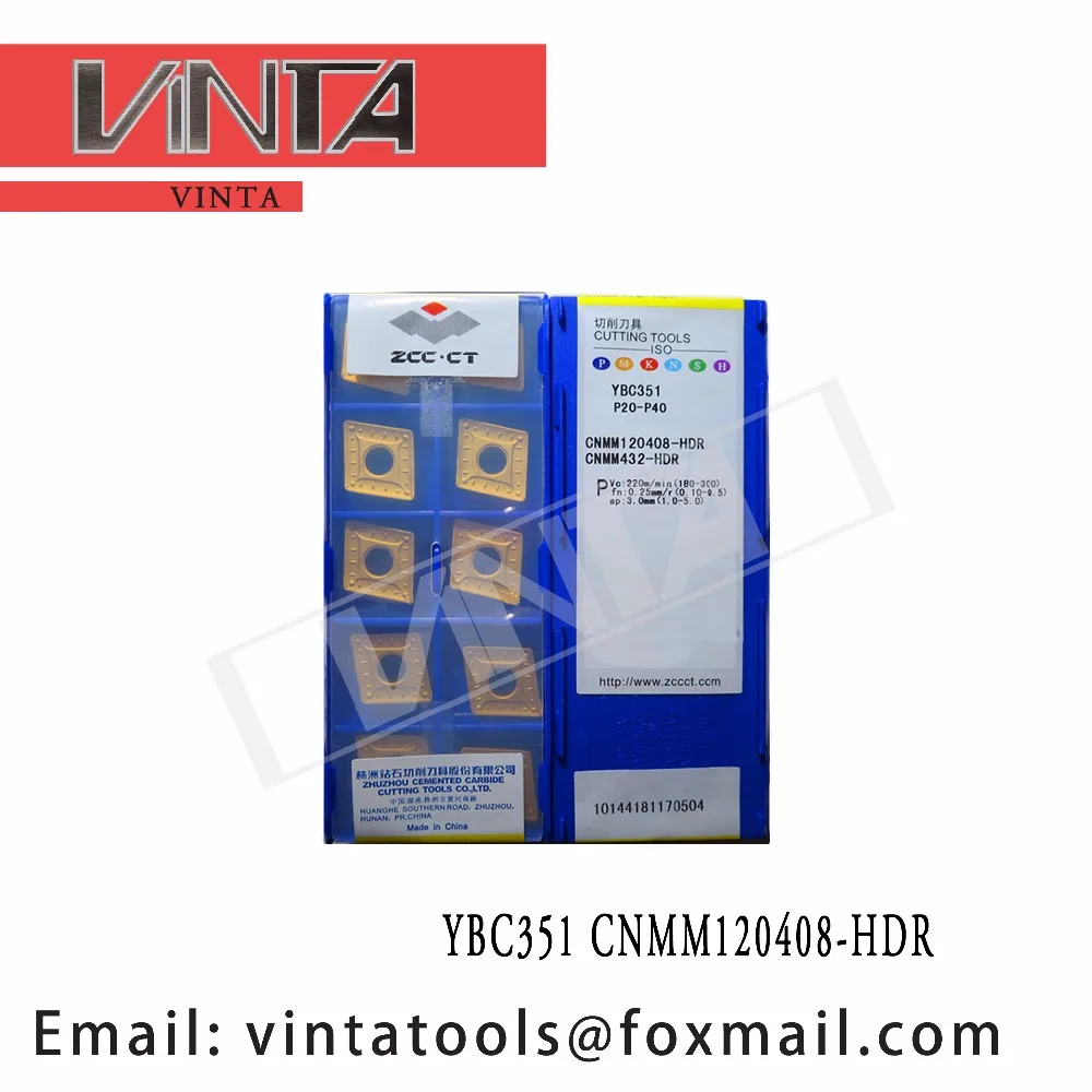 

Высококачественные режущие пластины YBC252 YBC351 из карбида ЧПУ