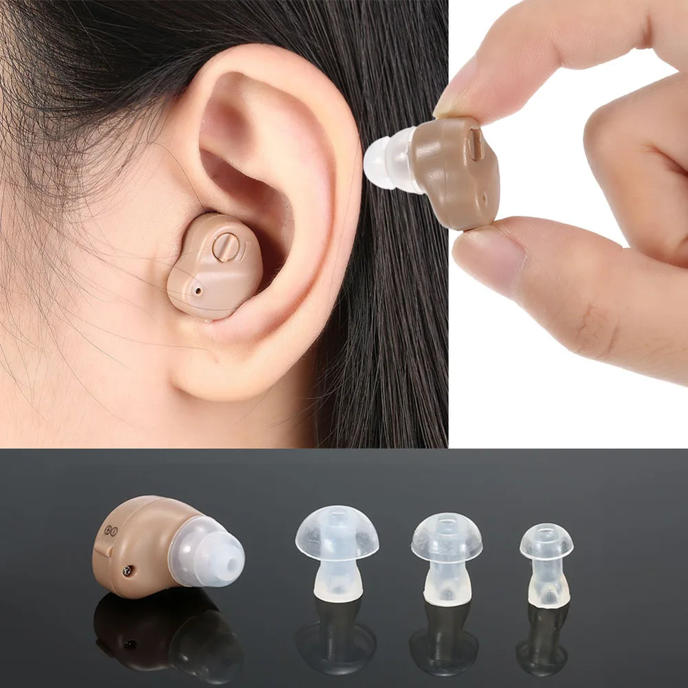 Mini AXON K-80 hearing aid Personal sound amplifier adjustable volume hearing aids For deaf hear clear elderly hearing aids VF19