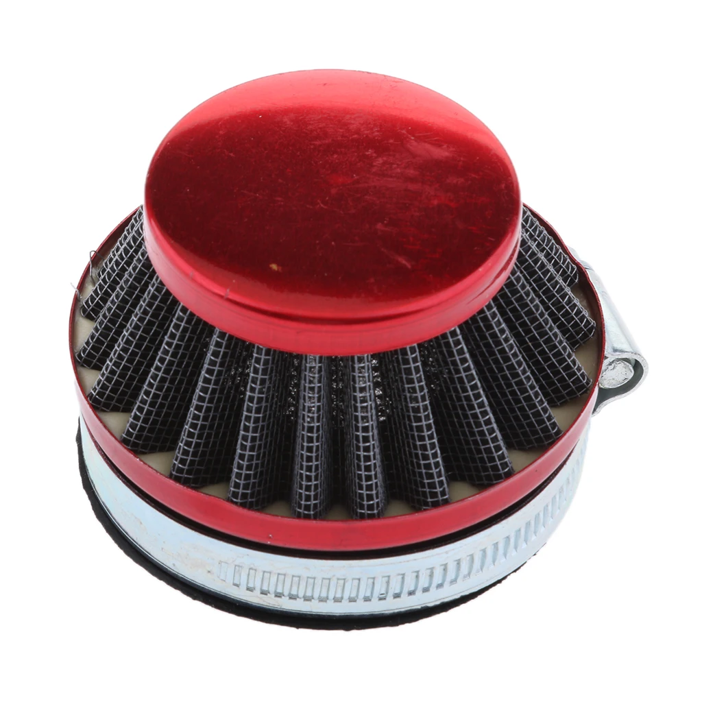 Air Filter Red 58mm 60mm for MiniMoto Water Liquid Cooled Racing Bike
