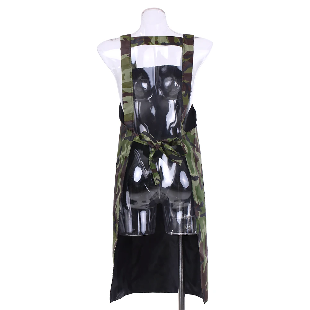 

Pro Salon Barber Cape Waterproof Apron Hair Cutting Cloth Hairdresser Gown Unisex with Two Pockets
