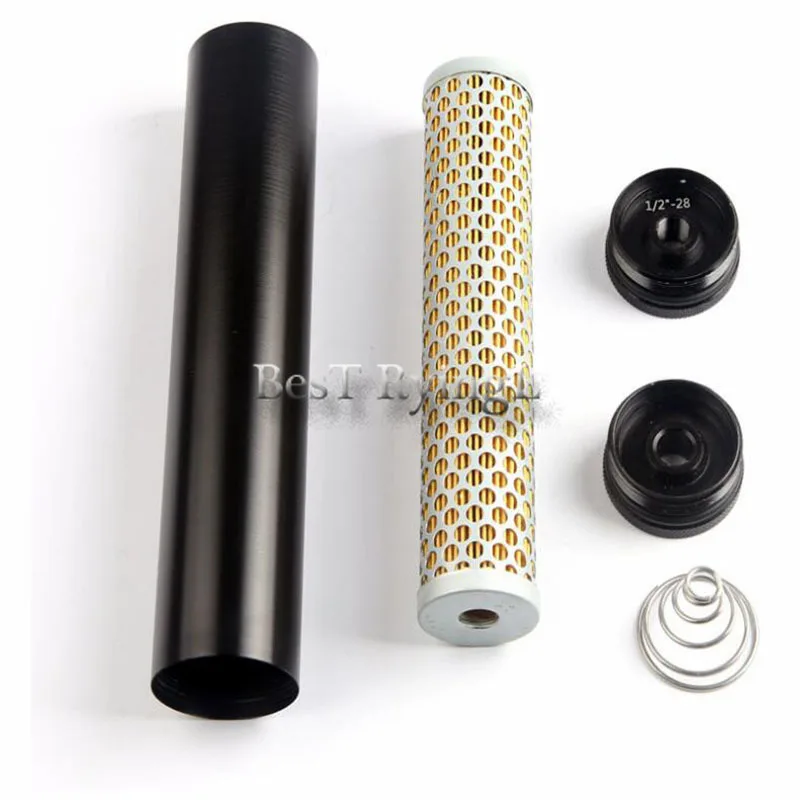 

NEW LOW PROFILE For 4003 24003 BILLET ALUMINUM FUEL FILTER 1/2-28" 1/2"
