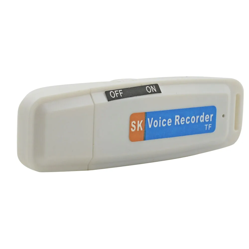 Профессиональный Мини цифровой диктофон 8 ГБ USB флэш-драйвер WAV голосовая запись аудио рекордер MP3 портативный микро диктофон