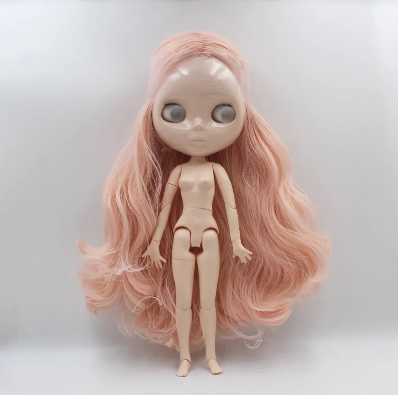 

Free Shipping big discount RBL-693EJ DIY Nude Blyth doll birthday gift for girl 4color big eye doll with beautiful Hair cute toy