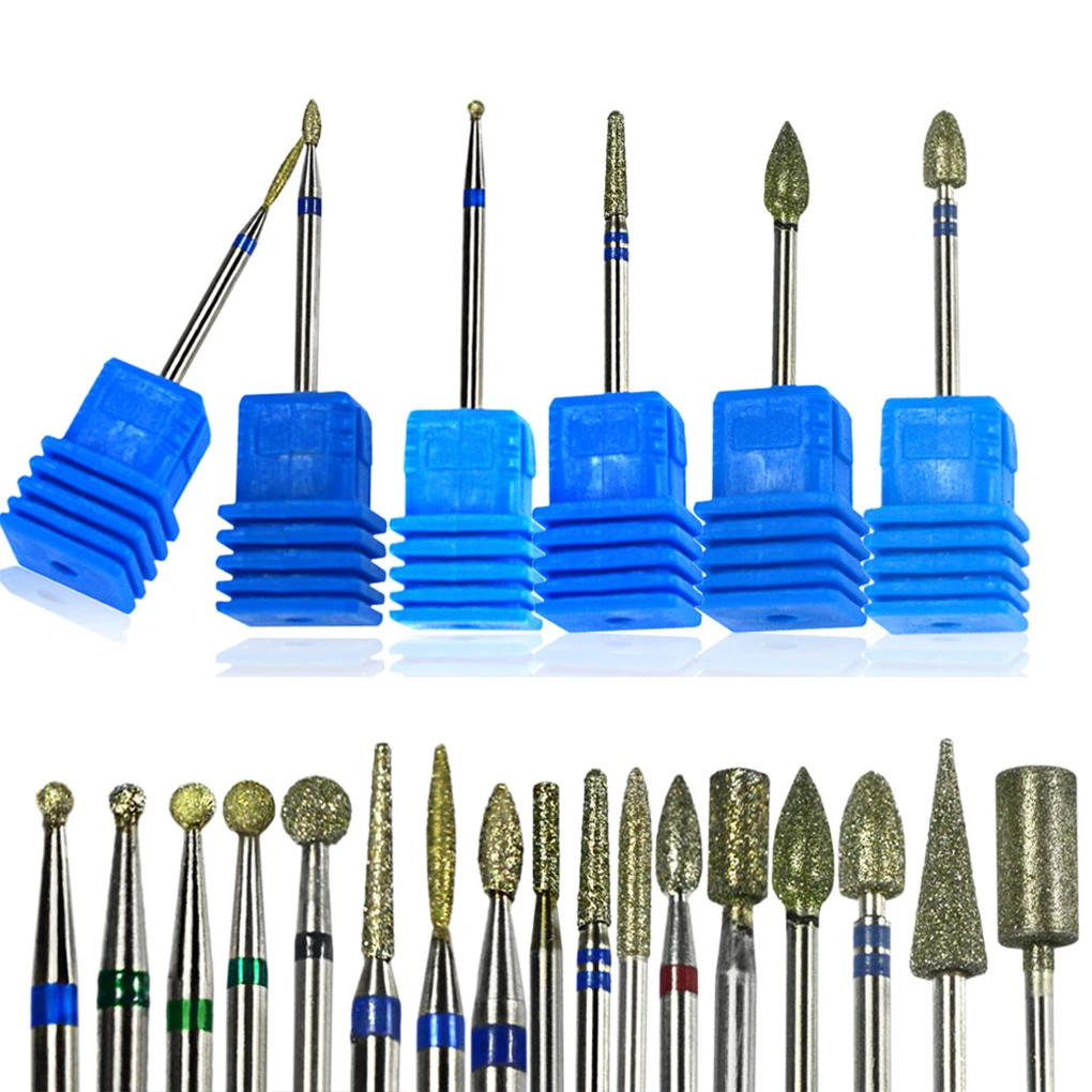 

Nail Drill Bit Rotate Burr Milling Cutter Bits For Manicure Pedicure Tools Electric Nail Drill Accessories Pedicure Nail Tools