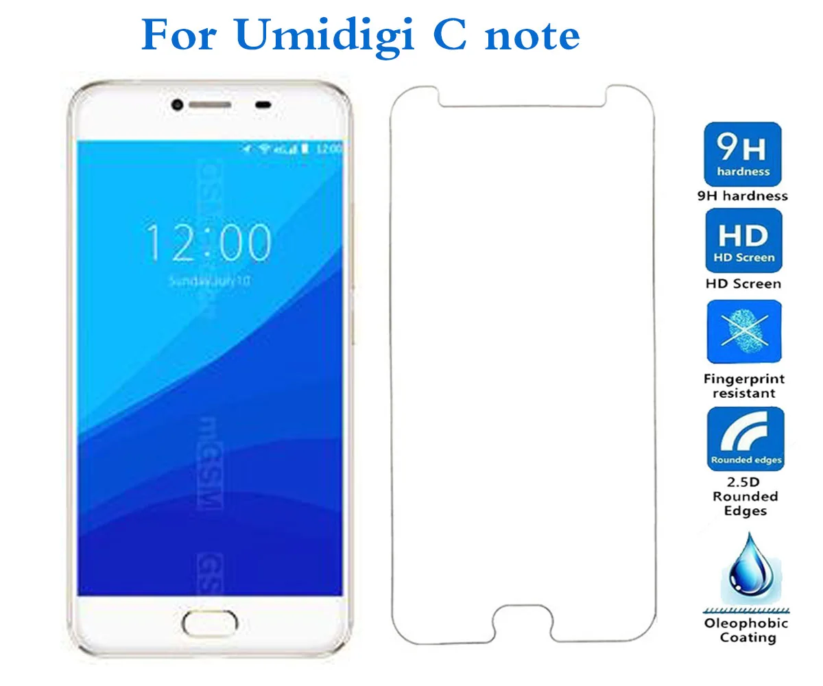 Tempered Glass For Umidigi G Screen transparent toughened film Protective Cover C note&gt | Мобильные телефоны и