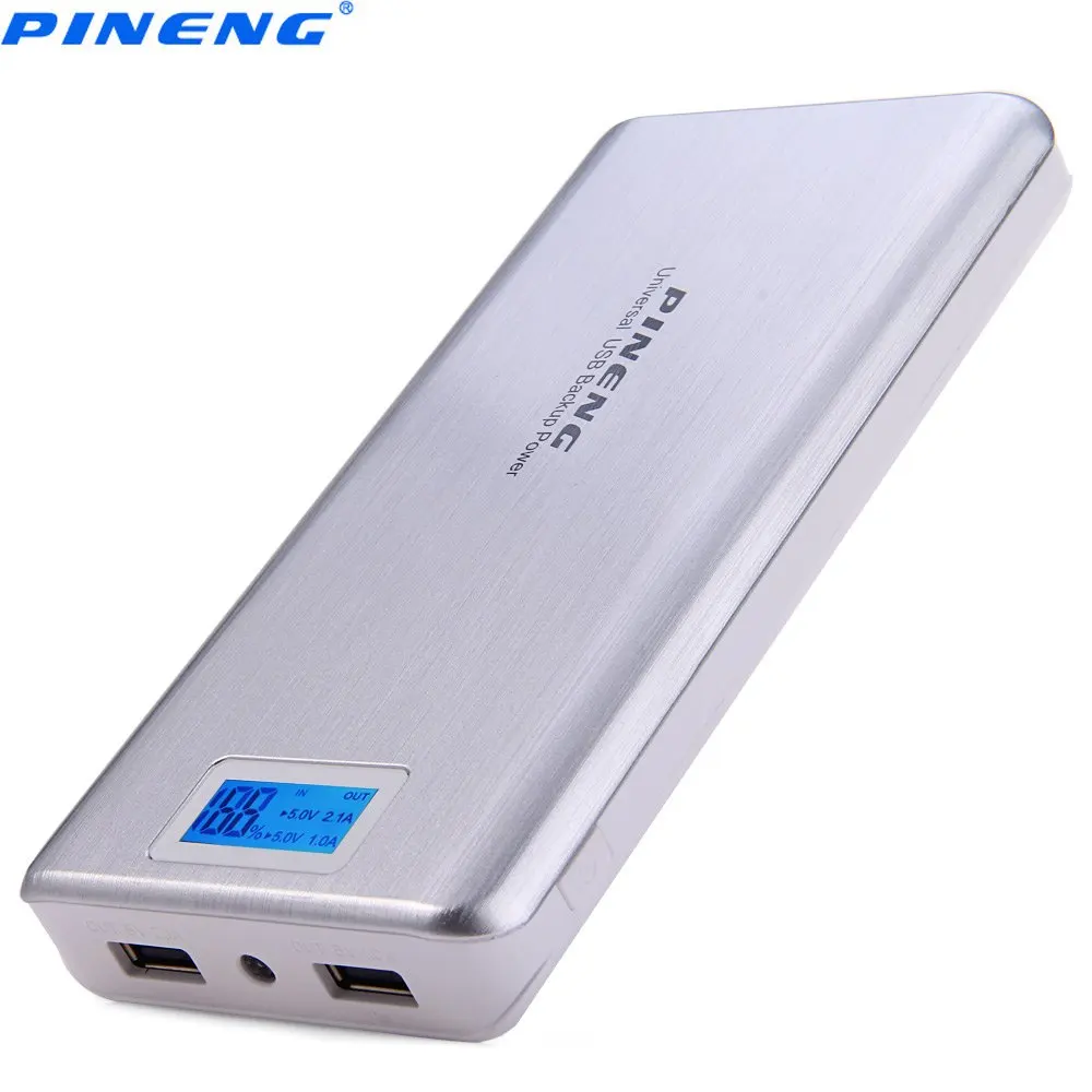 Original PINENG PNW 999 Dual USB Charging 20000mAh Portable Power