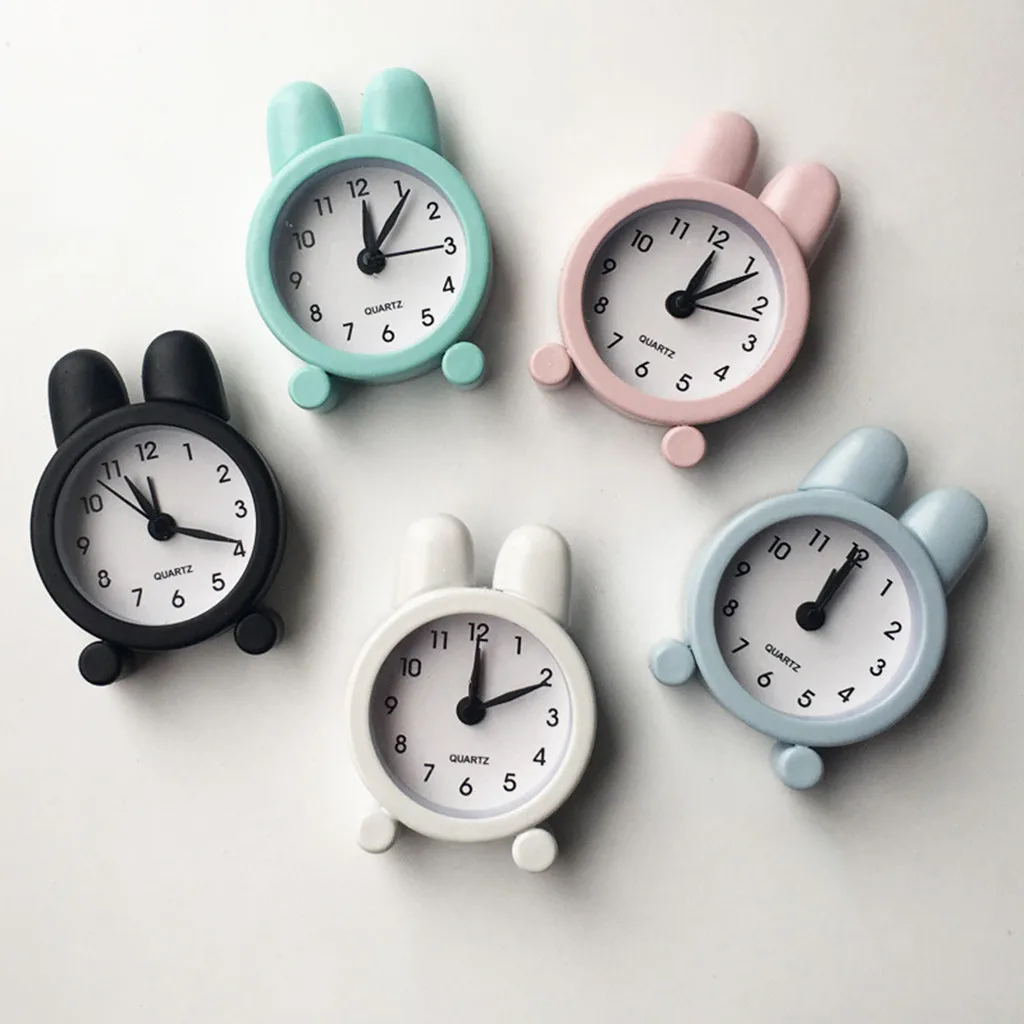 

Creative Cute Mini Metal Small Alarm Clock Electronic Small Alarm Clock despertador metal 2019 Lowest Price Best Selling