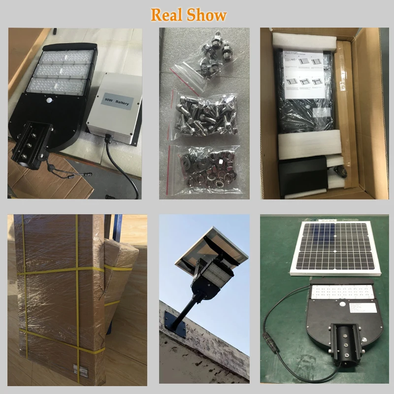 Glite 90w Solar Outdoor Led Street Lights Road Lamp Waterproof Led Street Lights Road Lamp Waterproof