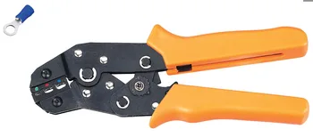 

SN-01C RATCHET CRIMPING PLIER (EUROPEAN STYLE) FOR INSULATED TERMINALS Capacity 0.08-0.25 0.25-0.5 0.75-1.5