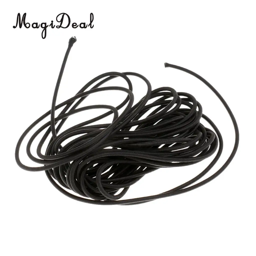 2pcs Strong Elastic Rope Cord Bungee Shock Cord Tie down 5m Length 3mm Thickness
