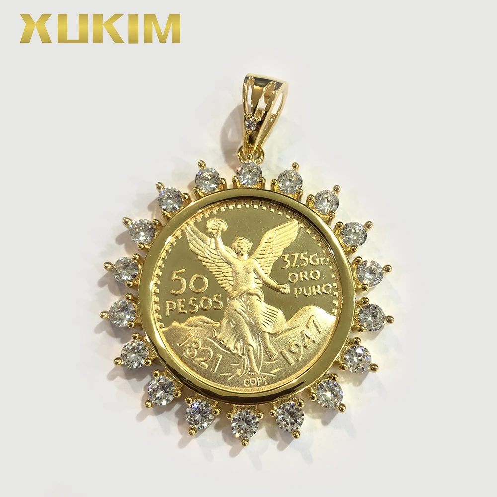 custom coin pendant