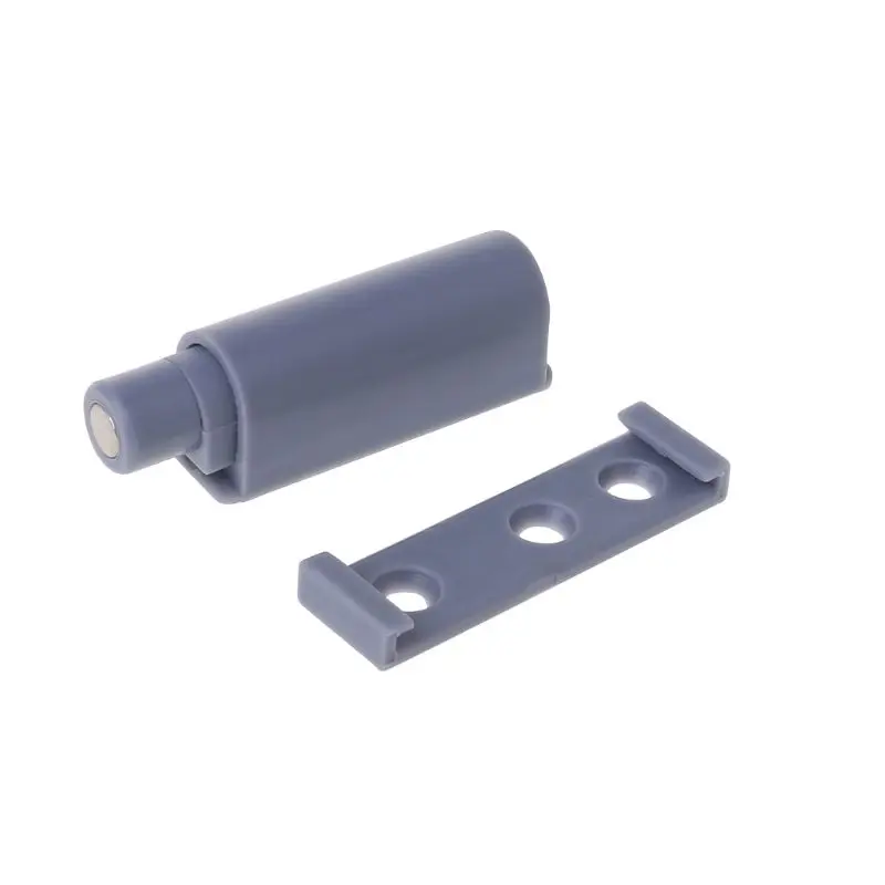 Hardware ABS Cabinet Door Damper Buffer Soft Quiet Close Magnet Drawer Catches 8.4x1.2cm