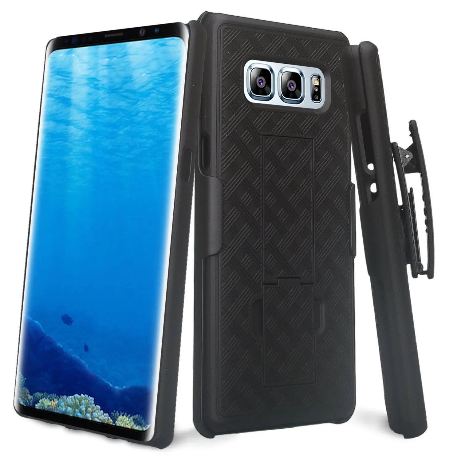 

Business Man Waist Belt Clip Case Shell Back Swivel Belt Phone Cover Holder for Samsung Galaxy Note 8 9 10 Plus Note8 Note9 S9 S10 5G S10 Plus