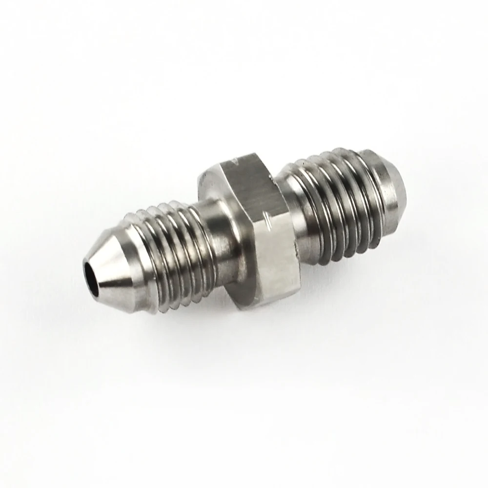 Бесплатная доставка AN3 Male 3/8x24 UNF to M10x1.25 / M10x1.5 M10x1.0 Bubble Flare из нержавеющей стали
