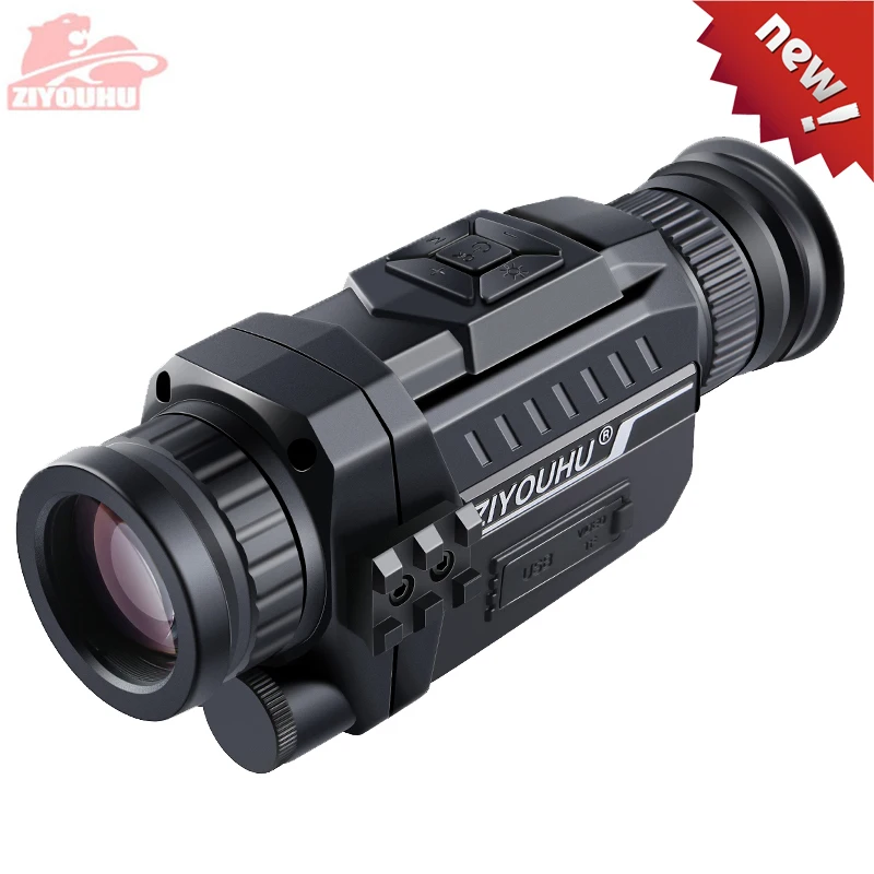 

ZIYOUHU Infrared HD Digital Night Vision Device Optical Hunting Patrol 5x35 Monocular Night Goggles Video Recording New Arrival