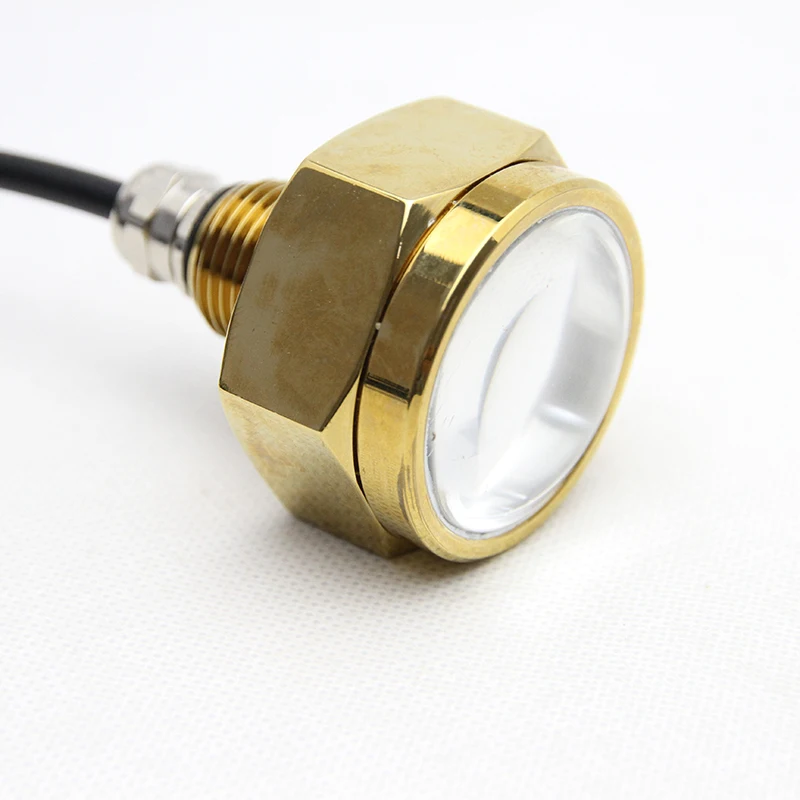 Цветная(RGB) 12 V-24 V 27 W Лодка дренажный прожектор 9 светодиодный свет для лодки подводная лодка лампа с резьбой NPT фонтан бассейн Пруд лампы