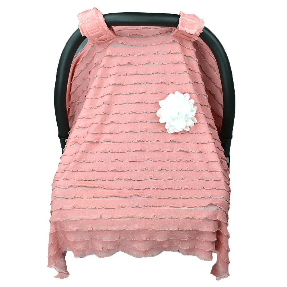 

Gift Carriage Cover Soft Kids Accessories Protection Canopy Car Seat Breathable Baby Polyester Summer Stroller Sunshade Children