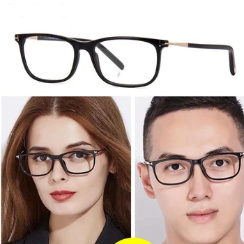 

NewYork Eyewear Brand prescription Eyeglasses Metal leg Square Frames glasses men glasses with original box oculos de grau