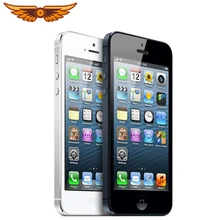 Заводской разблокированный Apple iPhone 5 двухъядерный 8MP WCDMA 16 GB/32G/64 GB rom 1GB ram IOS 7 4,0 ''смартфон