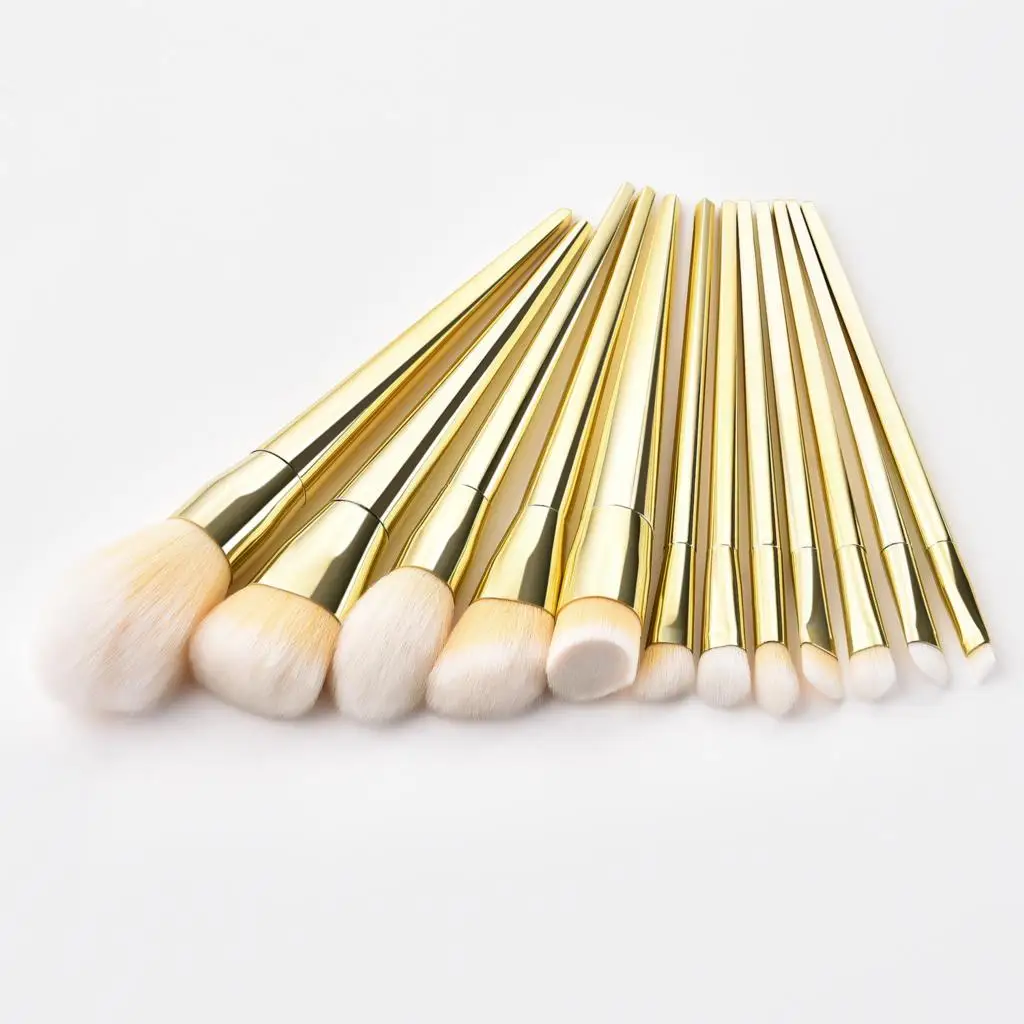 

GUJHUI Makeup Brush 12pcs/set Cosmetic Brushes Foundation Powder Eyeshadow Brush Set Beauty Makeup Set Tool Profissional Brushes