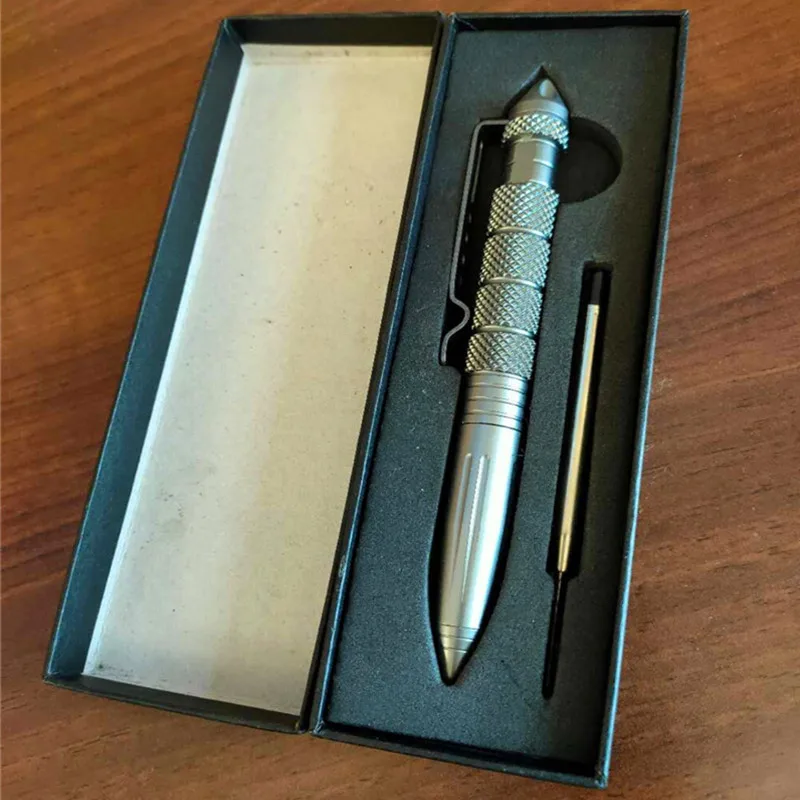

Outdoor Tactical Pen Self Defense Tool EDC Smooth Writing Multifunctional Survival Tool