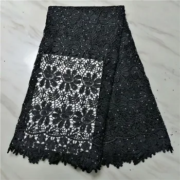 

Most fashion party chemical water soluble lace fabric nice french cord lace fabric EWP142(5yds/lot)